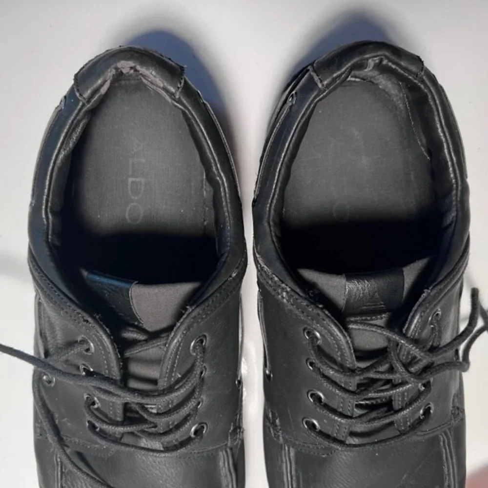 Aldo Men's Black Boat Shoes Size 12